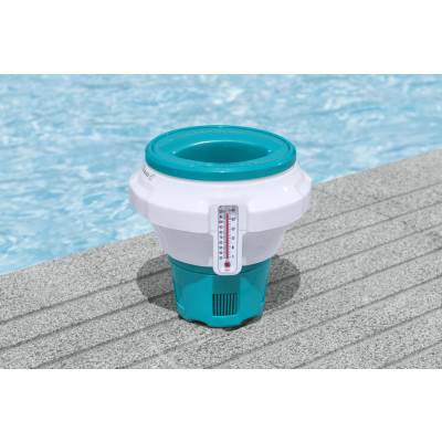 Dozownik chemii chloru do basenu pływak z rękawicą ChemGuard - Bestway 58701