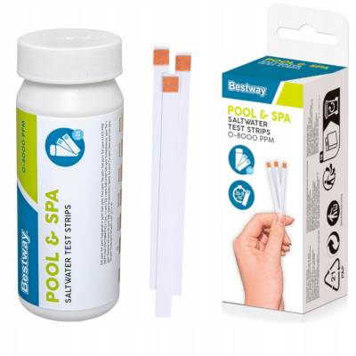 Tester kontrola zasolenia słonej wody 25 szt. - Bestway 58767