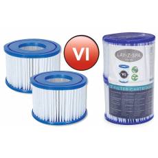 2 x FILTR DO POMPY SPA TYPU VI - BESTWAY 60311