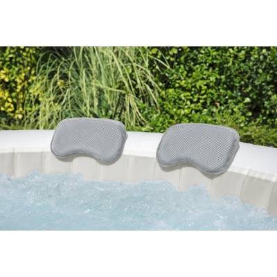 2 x PODUSZKA Z SIATECZKĄ ZAGŁÓWEK DO SPA JACUZZI - BESTWAY 60316