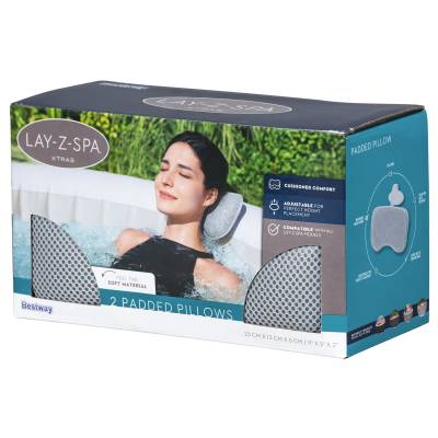 2 x poduszka z siateczką zagłówek do spa jacuzzi - Bestway 60316