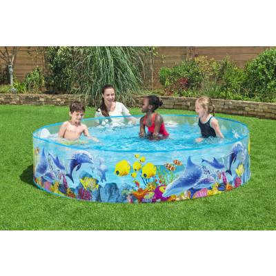 Duży basen dla dzieci 244x46 cm ODYSEJA - Bestway 55031
