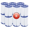 12 x filtr typu "II" do pompy basenowej - Bestway 58094