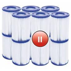 12 x filtr typu "II" do pompy basenowej - Bestway 58094