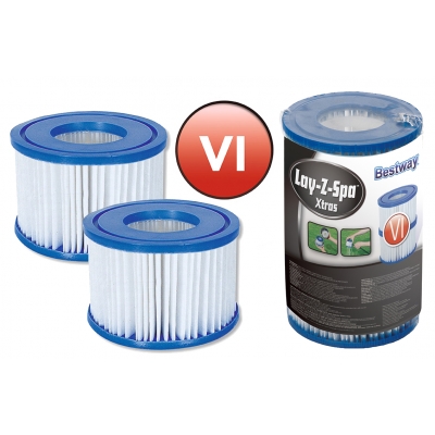 2 x FILTR DO POMPY SPA TYPU VI - BESTWAY 58323