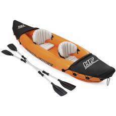 KAJAK LITE-RAPID X2 321x88 cm + POMPKA / WIOSŁA - BESTWAY 65077