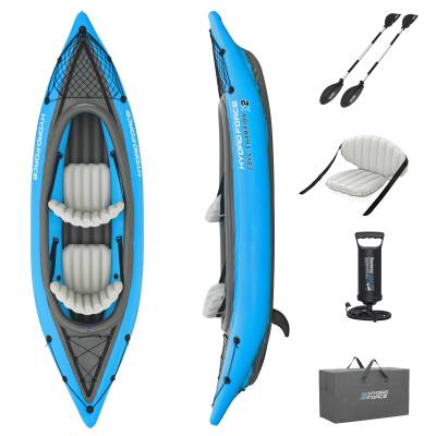 Kajak Cove Champion X2 331x88 cm + pompka / wiosła - Bestway 65131