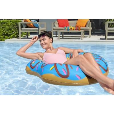 Koło nadmuchiwane pączek 107 cm oponka - niebieski - Bestway 36118