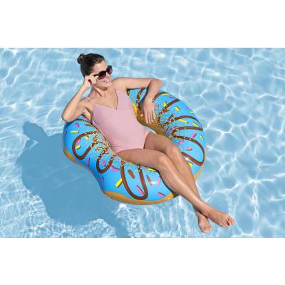 Koło nadmuchiwane pączek 107 cm oponka - niebieski - Bestway 36118