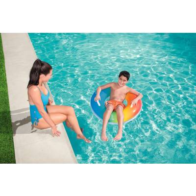KOŁO DO PŁYWANIA OPONA TĘCZA 91 cm - BESTWAY 36126