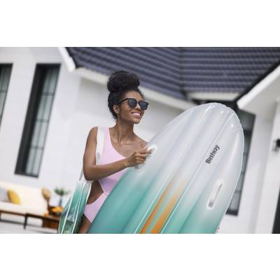 Materac plażowy z uchwytami TAHITI 183x71 cm + torba - Bestway 42072