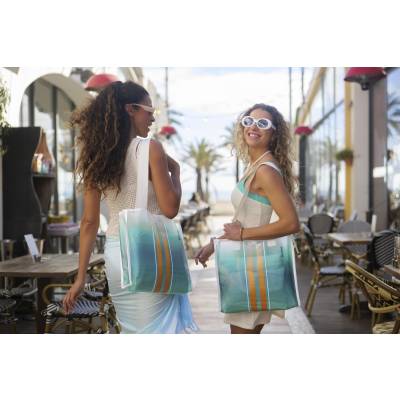 Materac plażowy z uchwytami TAHITI 183x71 cm + torba - Bestway 42072