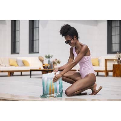 Materac plażowy z uchwytami TAHITI 183x71 cm + torba - Bestway 42072