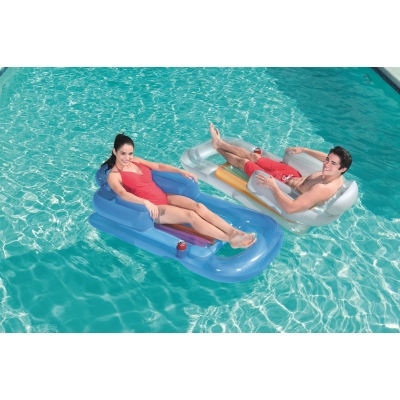 DMUCHANY MATERAC PLAŻOWY - SREBRNY - BESTWAY 43028