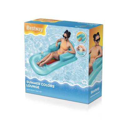 Dmuchany materac na wodę 161x84 cm - ZIELONY - Bestway 43028