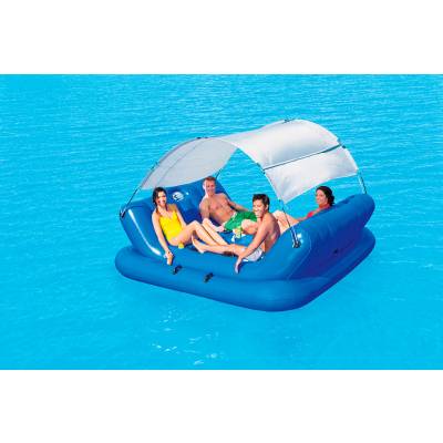 DUŻA WYSPA MATERAC NA WODĘ PLAŻOWY - BESTWAY 43134