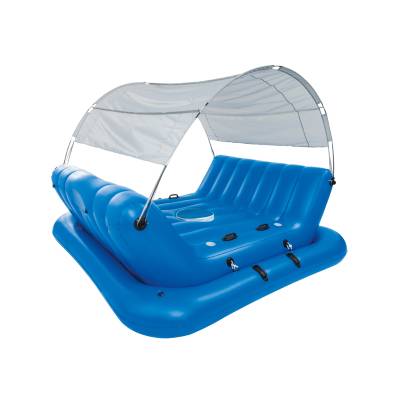 DUŻA WYSPA MATERAC NA WODĘ PLAŻOWY - BESTWAY 43134