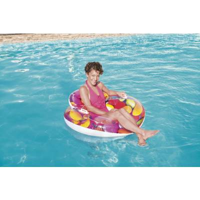 Materac koło cukierki 118x117 cm - Bestway 43186