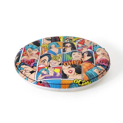 DMUCHANA WYSPA DOPŁYWANIA POP ART 188 cm - BESTWAY 43264