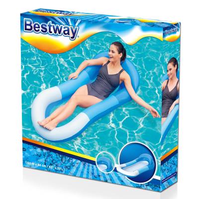 MATERAC Z SIATKĄ NA WODĘ 160x84 cm - BESTWAY 43300