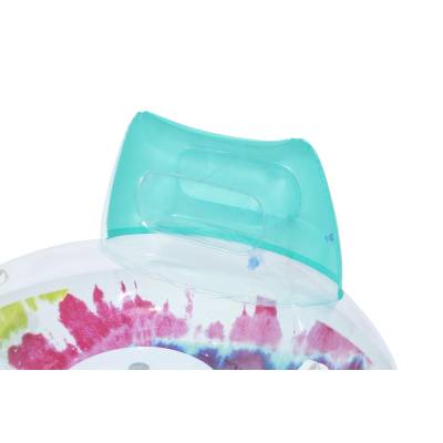 Koło do pływania z oparciem TIE DYE 118x117 cm - Bestway 43637