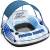 Materac koło wyspa z daszkiem RAPID RIDER 123x51 cm - Bestway 43725