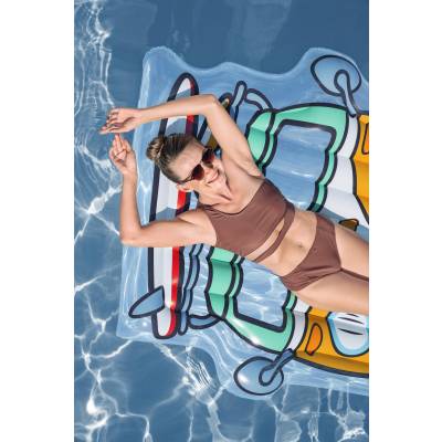 Materac plażowy do pływania VAN ogórek VW 164x127x18 cm - Bestway 43952