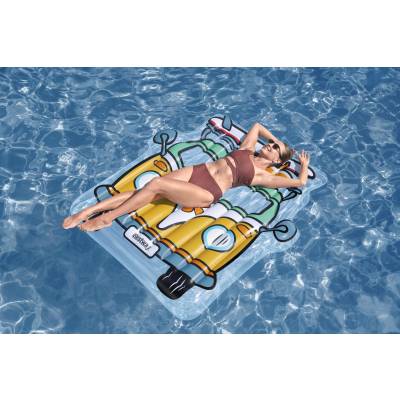 Materac plażowy do pływania VAN ogórek VW 164x127x18 cm - Bestway 43952