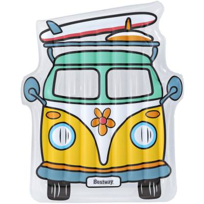 Materac plażowy do pływania VAN ogórek VW 164x127x18 cm - Bestway 43952