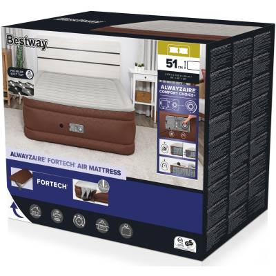 Dmuchany materac do spania 203x152x51 cm - Bestway 69160