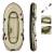 PONTON VOYAGER 500 + ALUMINIOWE WIOSŁA - BESTWAY 65001