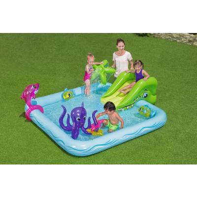 Wodny plac zabaw - Fantastyczne Akwarium - 239x206x86 cm - Bestway 53052