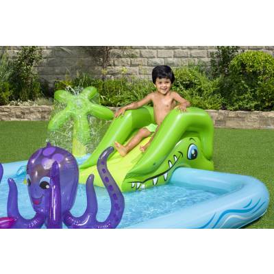 Wodny plac zabaw - Fantastyczne Akwarium - 239x206x86 cm - Bestway 53052