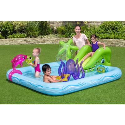 Wodny plac zabaw - Fantastyczne Akwarium - 239x206x86 cm - Bestway 53052