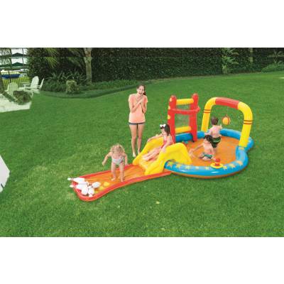 WODNY PLAC ZABAW KRĘGLE 435x213x117 cm - BESTWAY 53068