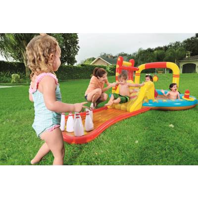 WODNY PLAC ZABAW KRĘGLE 435x213x117 cm - BESTWAY 53068