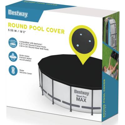 Pokrywa na basen stelażowy 549 cm - Bestway 58039