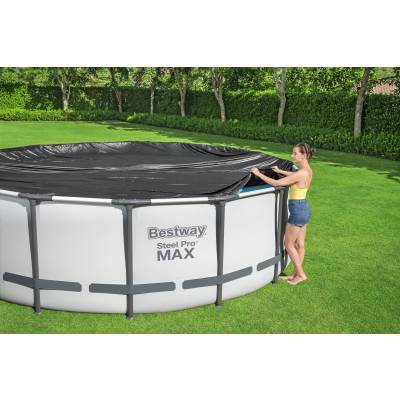 Pokrywa na basen stelażowy 549 cm - Bestway 58039