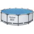 POKRYWA SOLARNA NA BASEN 366 / 396 cm - BESTWAY 58242