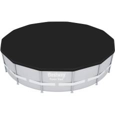 Winylowa pokrywa na basen stelażowy 360/396 cm - Bestway 58292