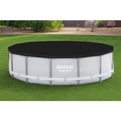 Winylowa pokrywa na basen stelażowy 360/396 cm - Bestway 58292
