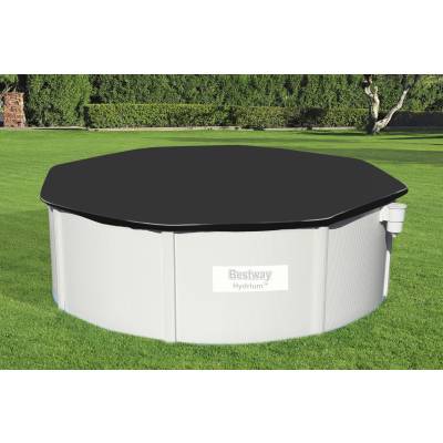 Winylowa pokrywa na basen stelażowy 360/396 cm - Bestway 58292