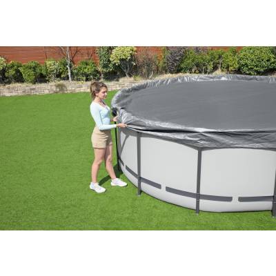 Pokrywa na basen stelażowy 427 cm PREMIUM - Bestway 58950