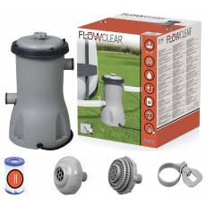 POMPA FILTRUJĄCA DO BASENU 3028 L/h + FILTR - BESTWAY 58386