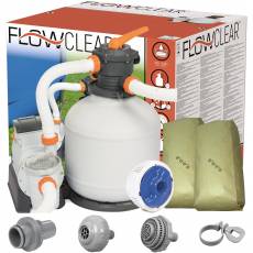 POMPA PIASKOWA DO BASENU 11355 L/h + PIASEK - BESTWAY 58486