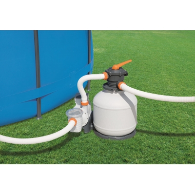 POMPA PIASKOWA DO BASENU 11355 L/h + PIASEK - BESTWAY 58486