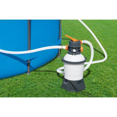 POMPA PIASKOWA DO BASENU 3028 L/h + PIASEK - BESTWAY 58515