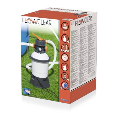 POMPA PIASKOWA DO BASENU 3028 L/h + PIASEK - BESTWAY 58515