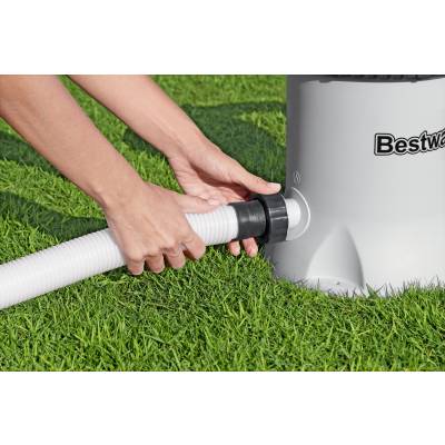 Pompa filtrująca na kulki do basenu 5678 L/h + kulki Polysphere - Bestway 58870