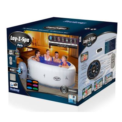 DMUCHANE SPA PARIS 196x66 cm - BESTWAY 54148